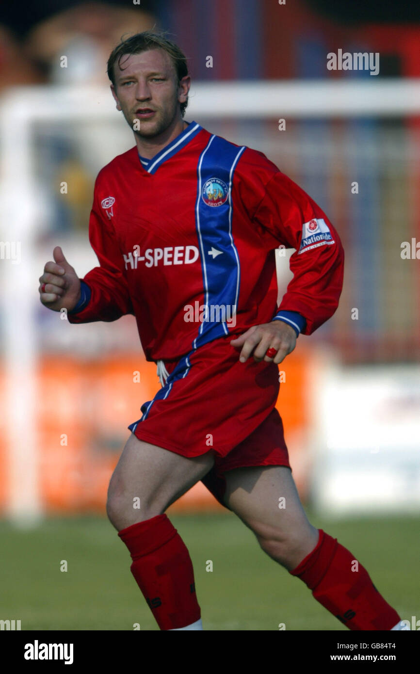 Fußball - Nationwide Conference - Aldershot / Accrington Stanley. Dean Hooper, Aldershot Town Stockfoto