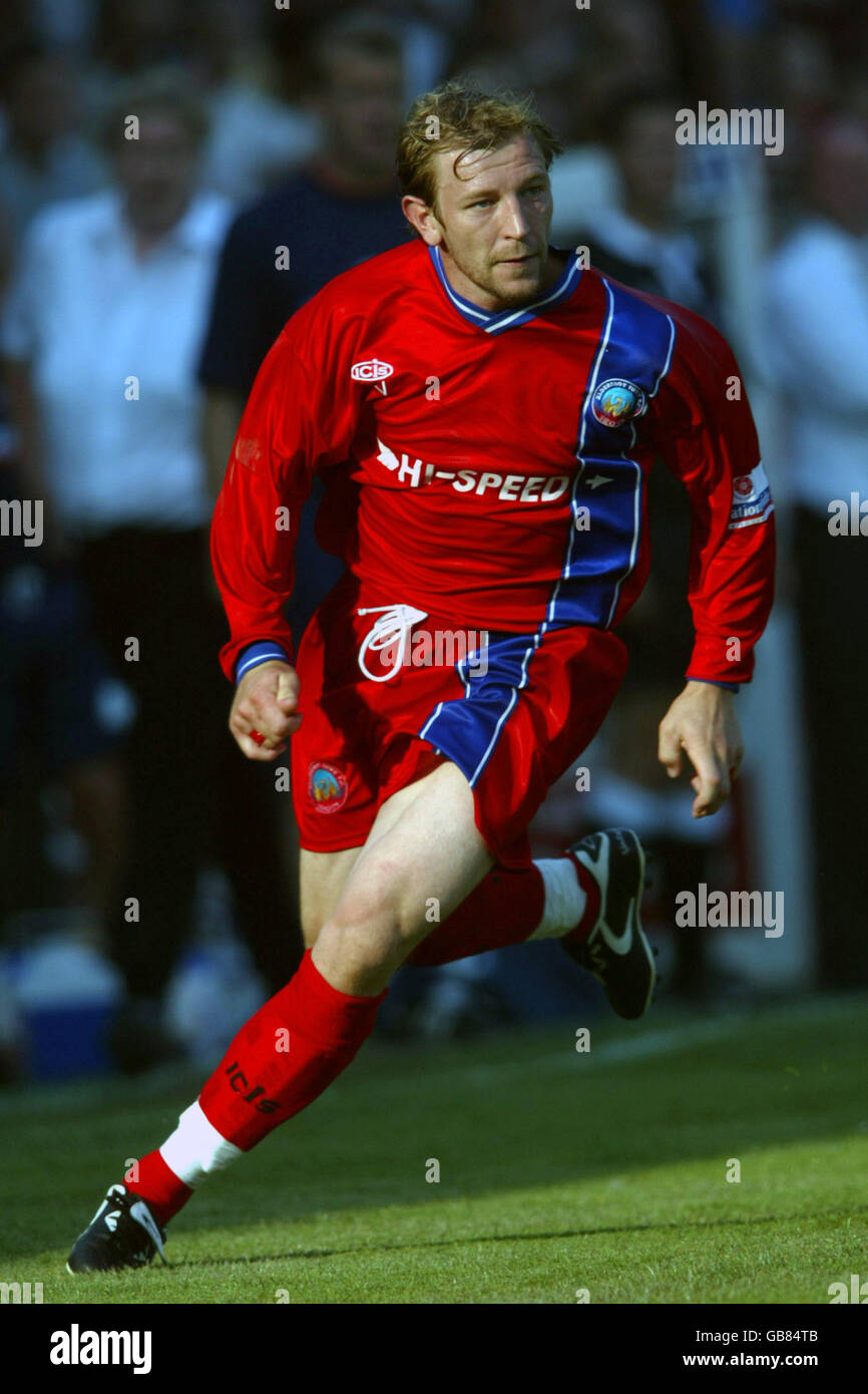 Fußball - Nationwide Conference - Aldershot / Accrington Stanley. Dean Hooper, Aldershot Town Stockfoto