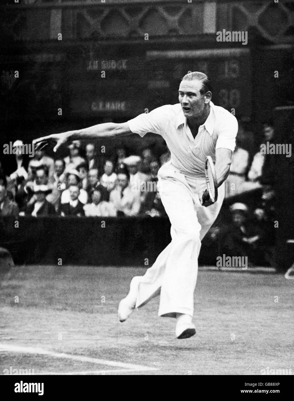 Tennis - Davis Cup - Finale - Großbritannien / USA. Charles Hare im Einsatz für Großbritannien Stockfoto