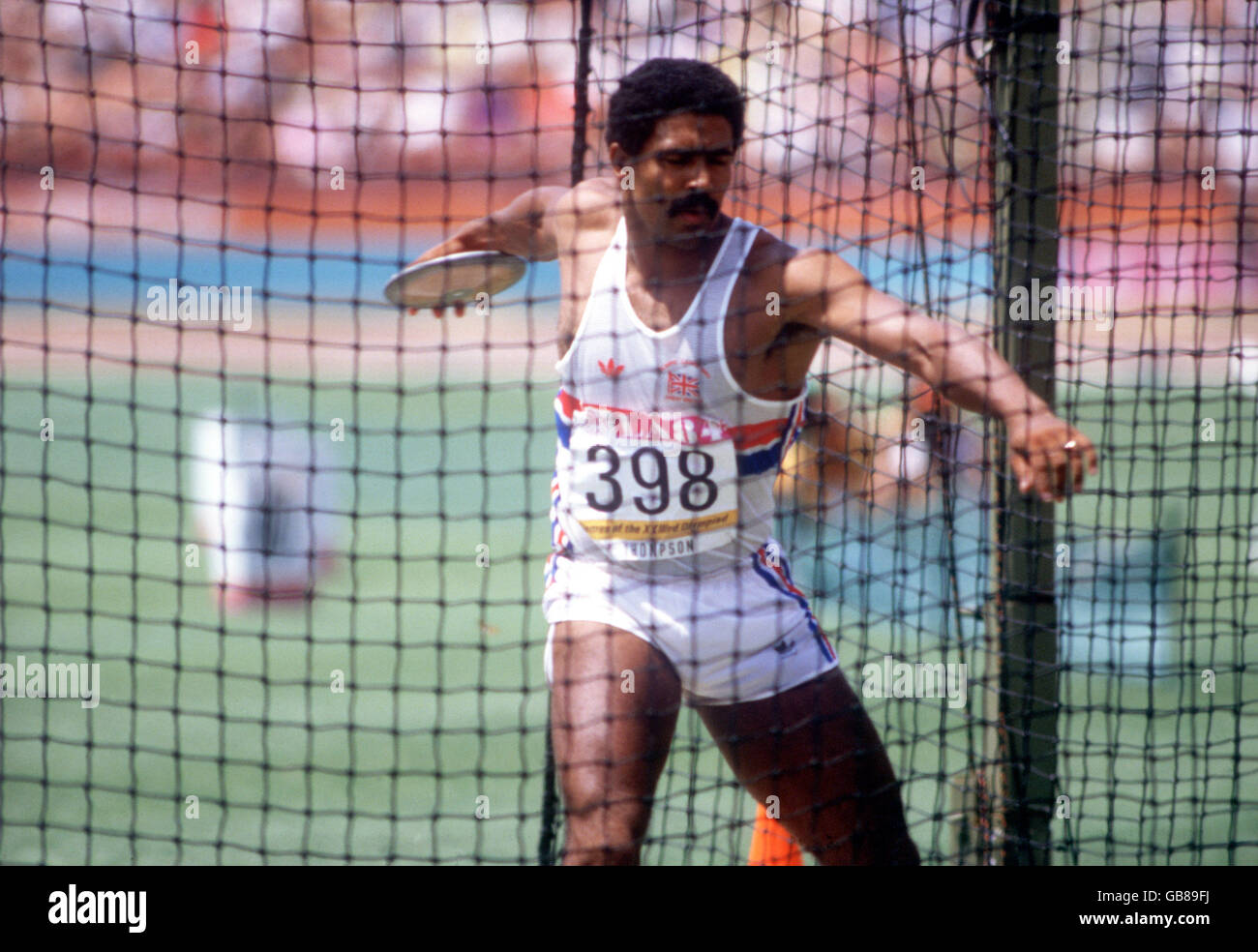 Leichtathletik los angeles olympische spiele 1984 zehnkampf Fotos und