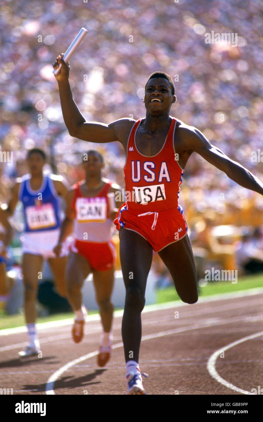 Leichtathletik Los Angeles Olympischen Spiele 1984 Männer 4x100m