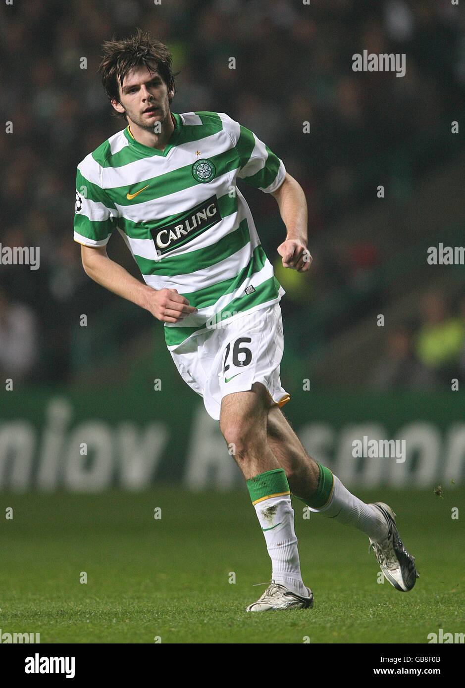 Fußball - UEFA Champions League - Gruppe E - keltische V Manchester United - Celtic Park Stockfoto