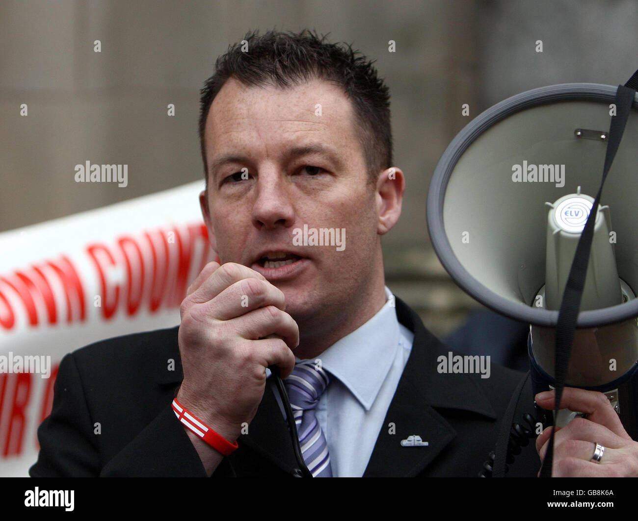 Adam Walker GTC Anhörung Stockfoto