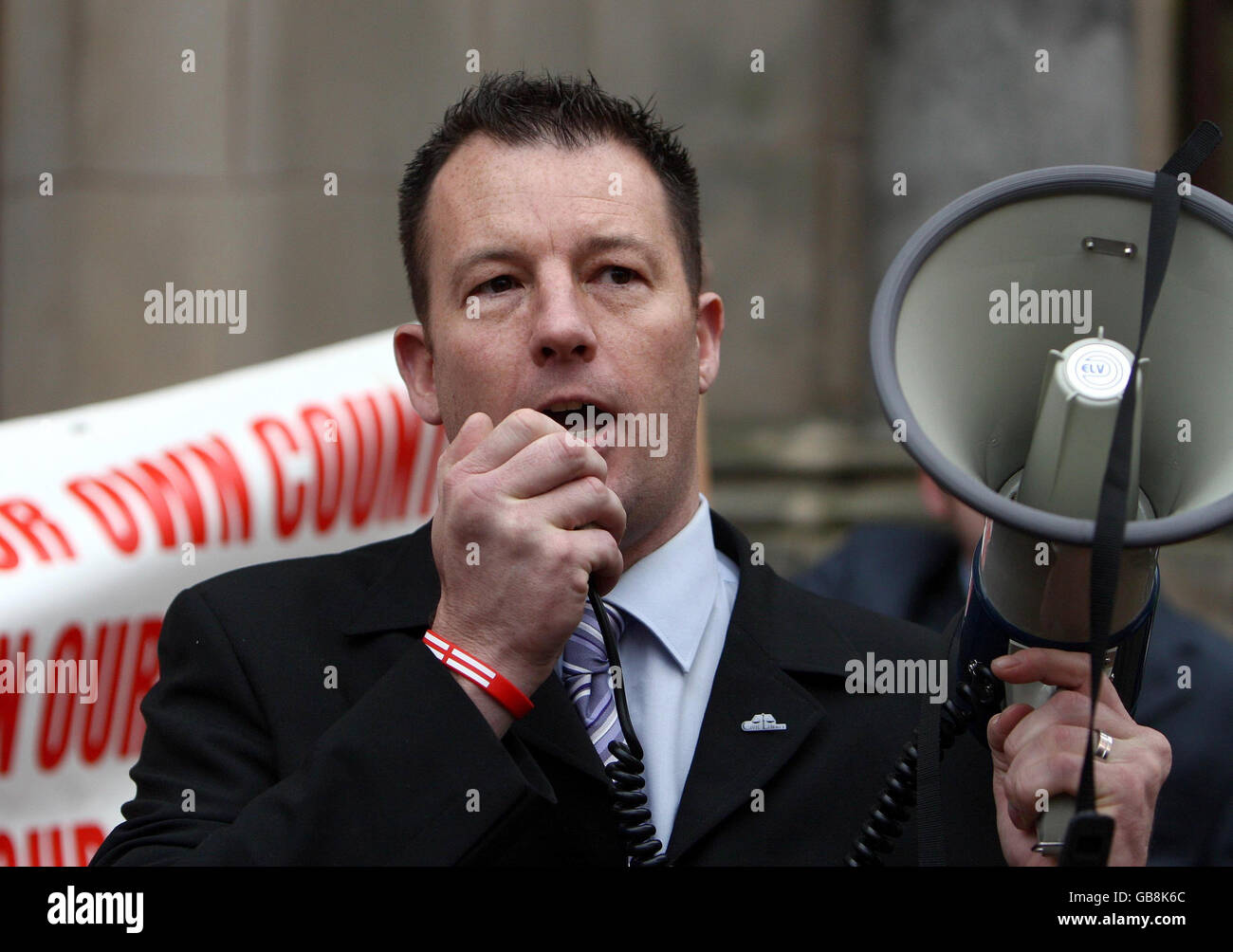 Adam Walker GTC Anhörung Stockfoto
