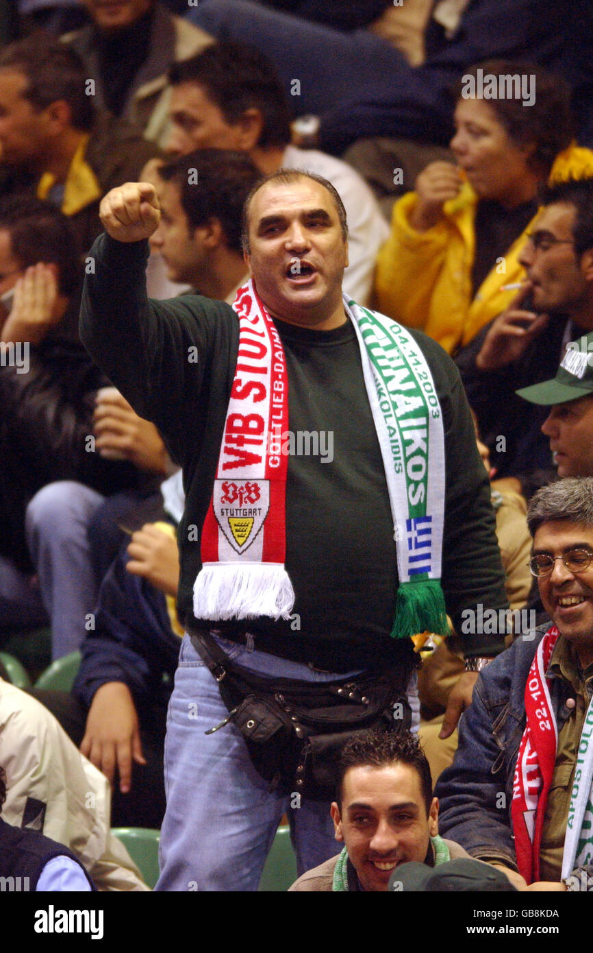 Fußball - UEFA Champions League - Gruppe E - Panathinaikos V VFB Stuttgart Stockfoto