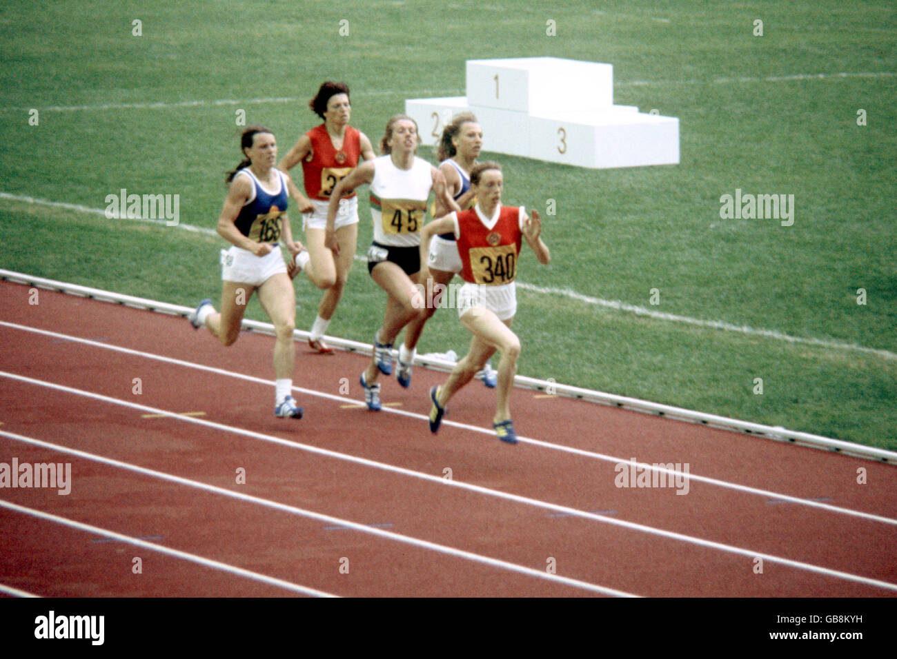 Leichtathletik Montreal Olympische Spiele 1976 Frauen 800m Finale Stockfotografie Alamy