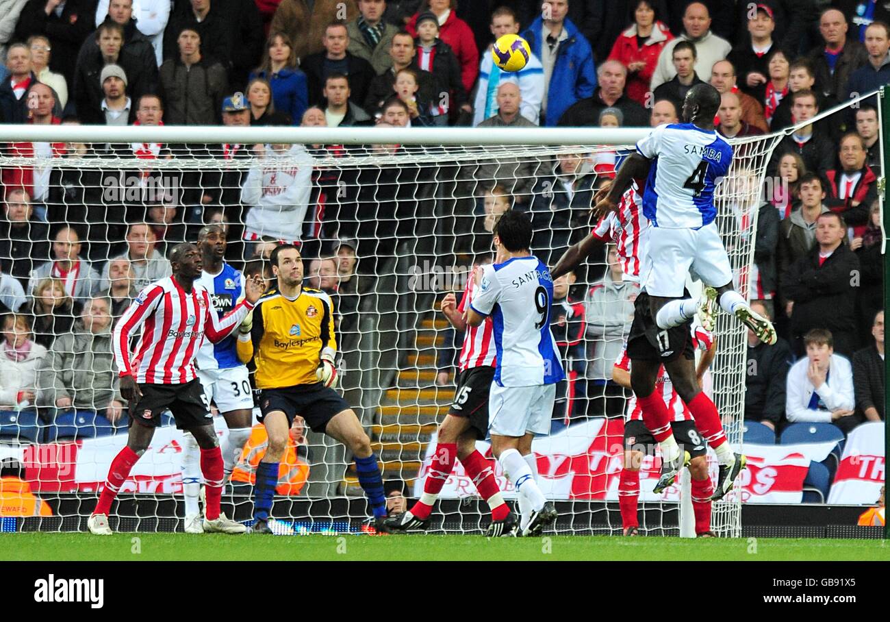 Fußball - Barclays Premier League - Blackburn Rovers V Sunderland - Ewood Park Stockfoto