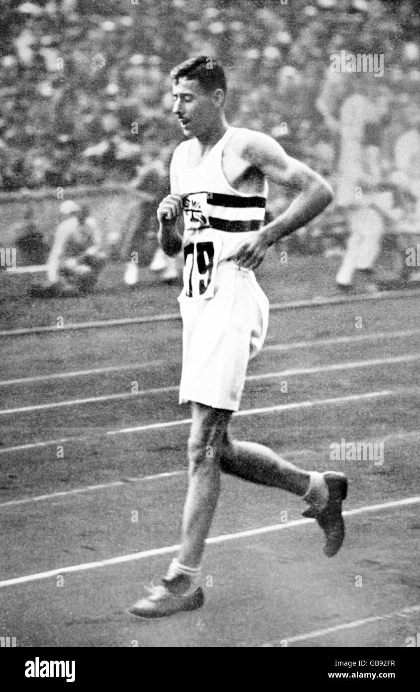 Leichtathletik Berlin Olympische Spiele 1936 Männer 50km zu Fuß