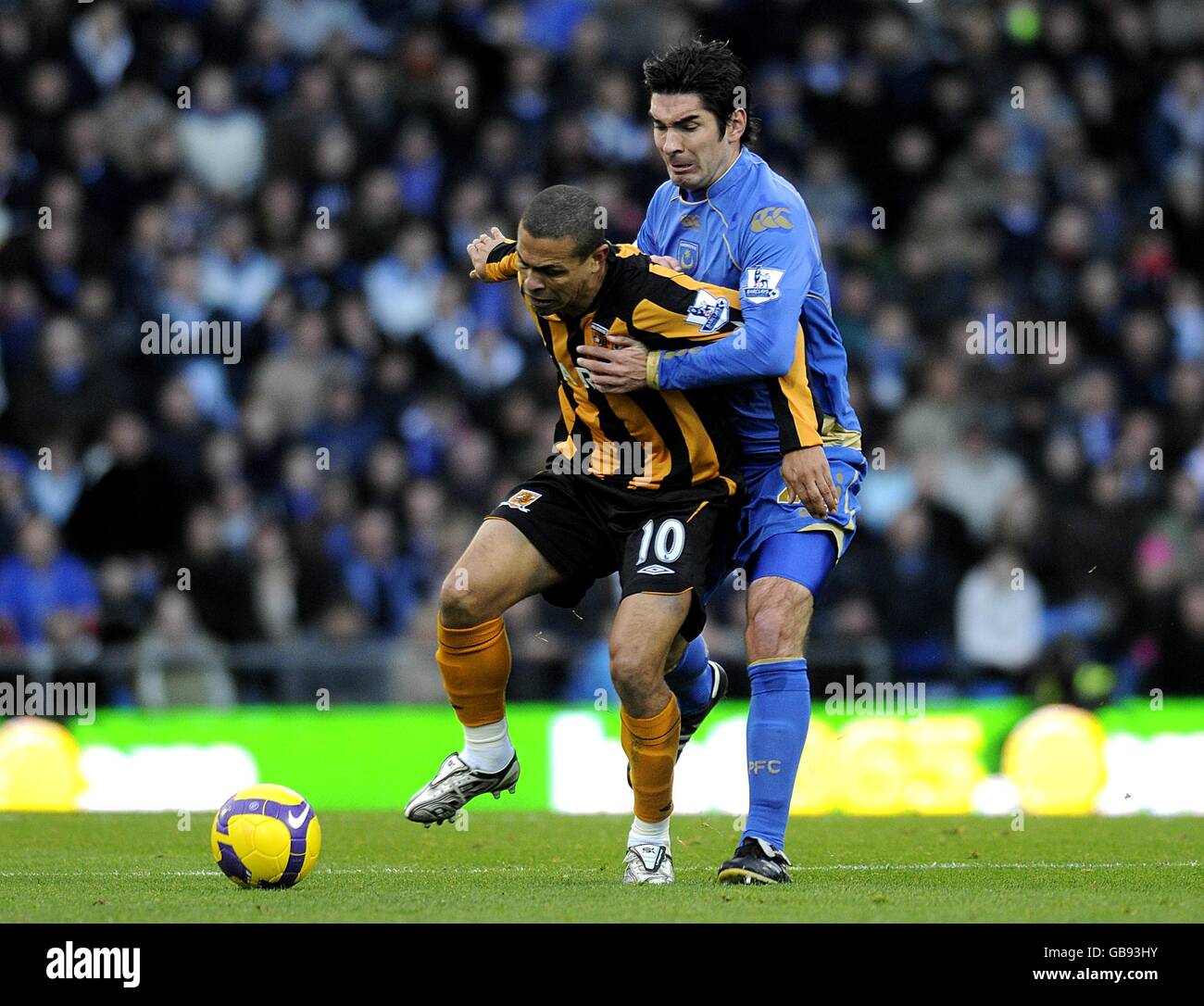 Fußball - Barclays Premier League - Portsmouth V Hull City - Fratton Park Stockfoto