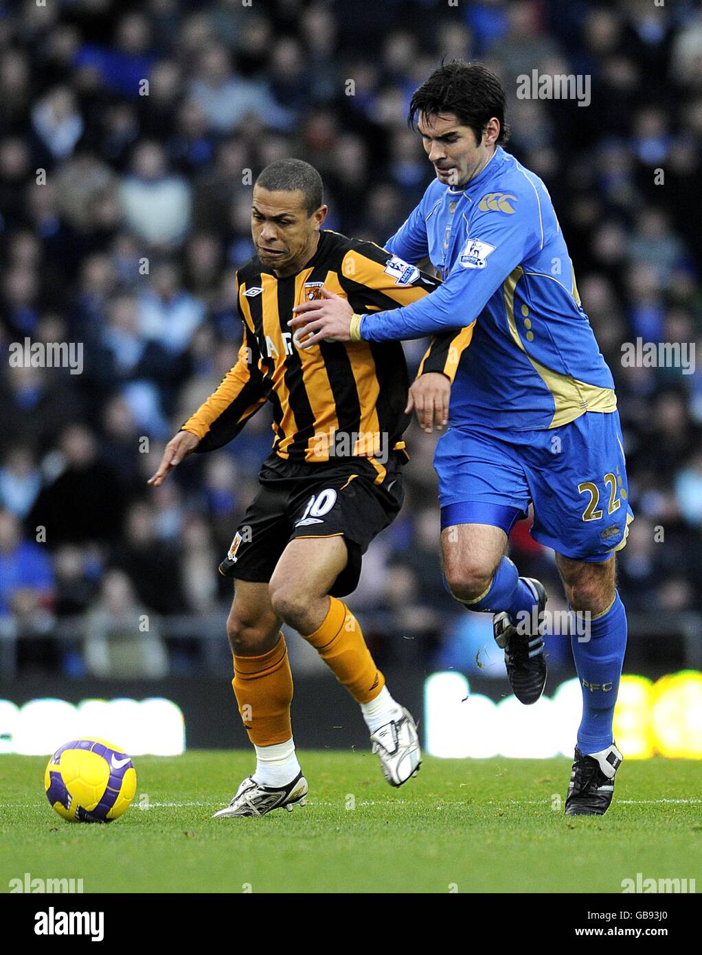 Fußball - Barclays Premier League - Portsmouth V Hull City - Fratton Park Stockfoto