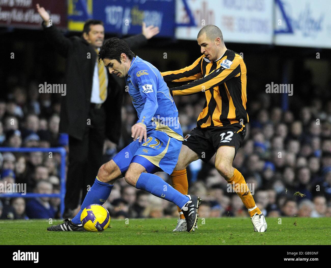 Fußball - Barclays Premier League - Portsmouth V Hull City - Fratton Park Stockfoto