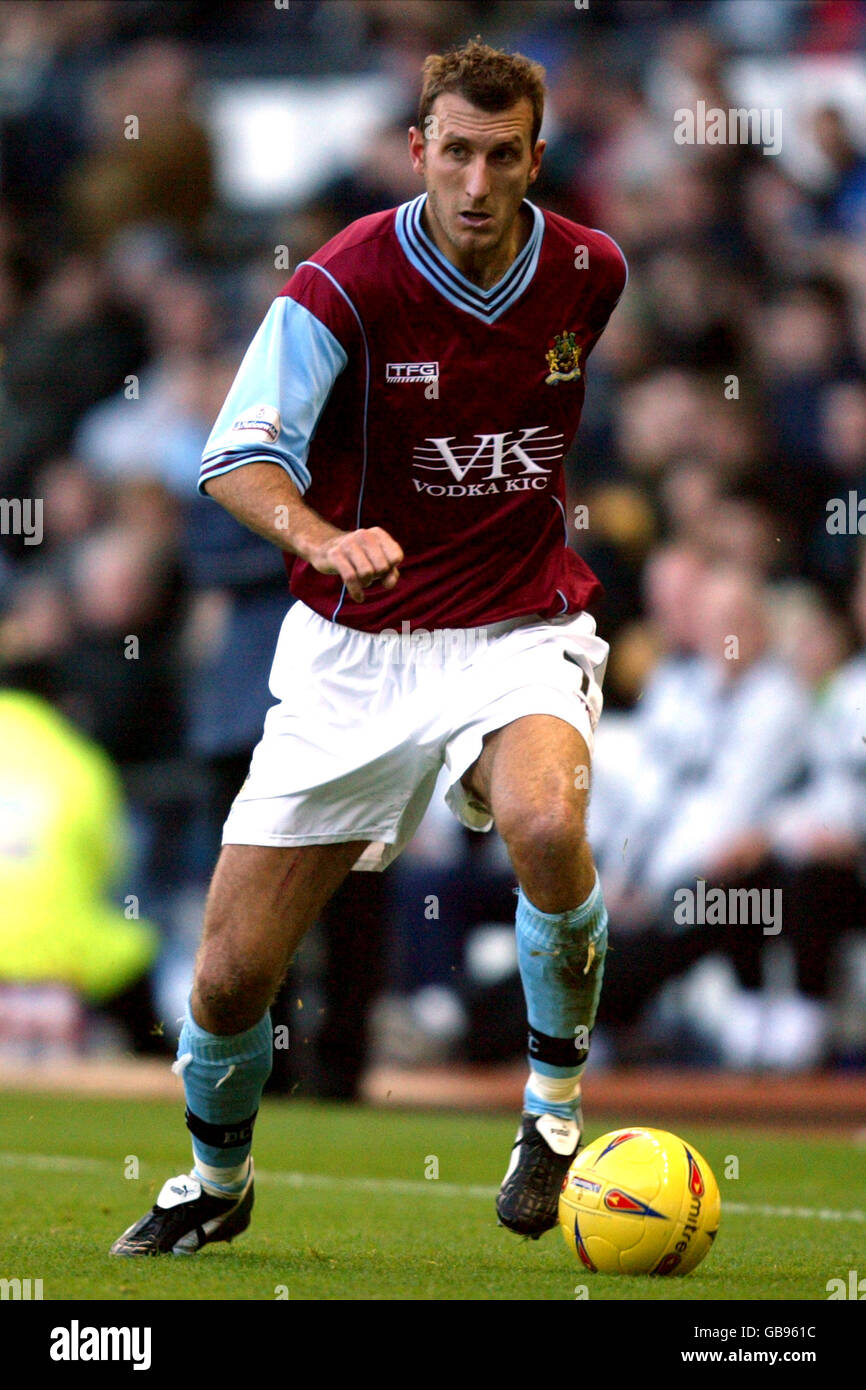 Fußball - Nationwide League Division One - Derby County / Burnley. Glen Little, Burnley Stockfoto