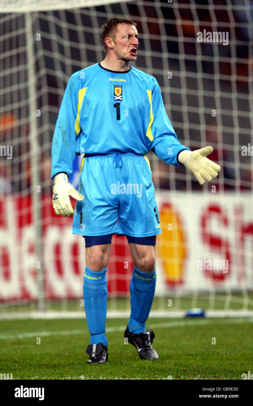 Fußball - Europäische Meisterschaft 2004 Play-Off - Rückspiel - Holland V Schottland Stockfoto