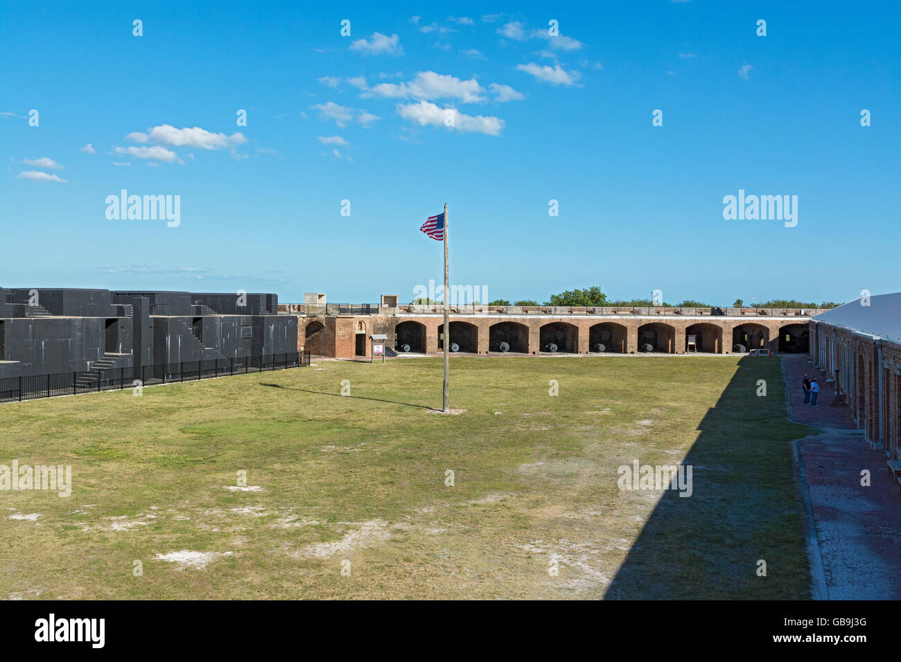 Florida, Key West, Fort Zachary Taylor Historic State Park, aktive 1845-1947 Stockfoto