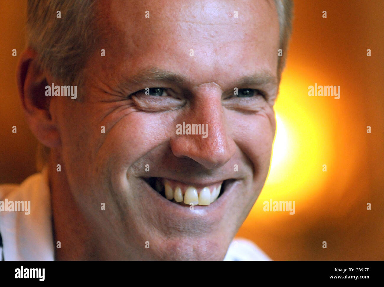 Cricket - England-Pressekonferenz - Le Royal Meridien Hotel Stockfoto