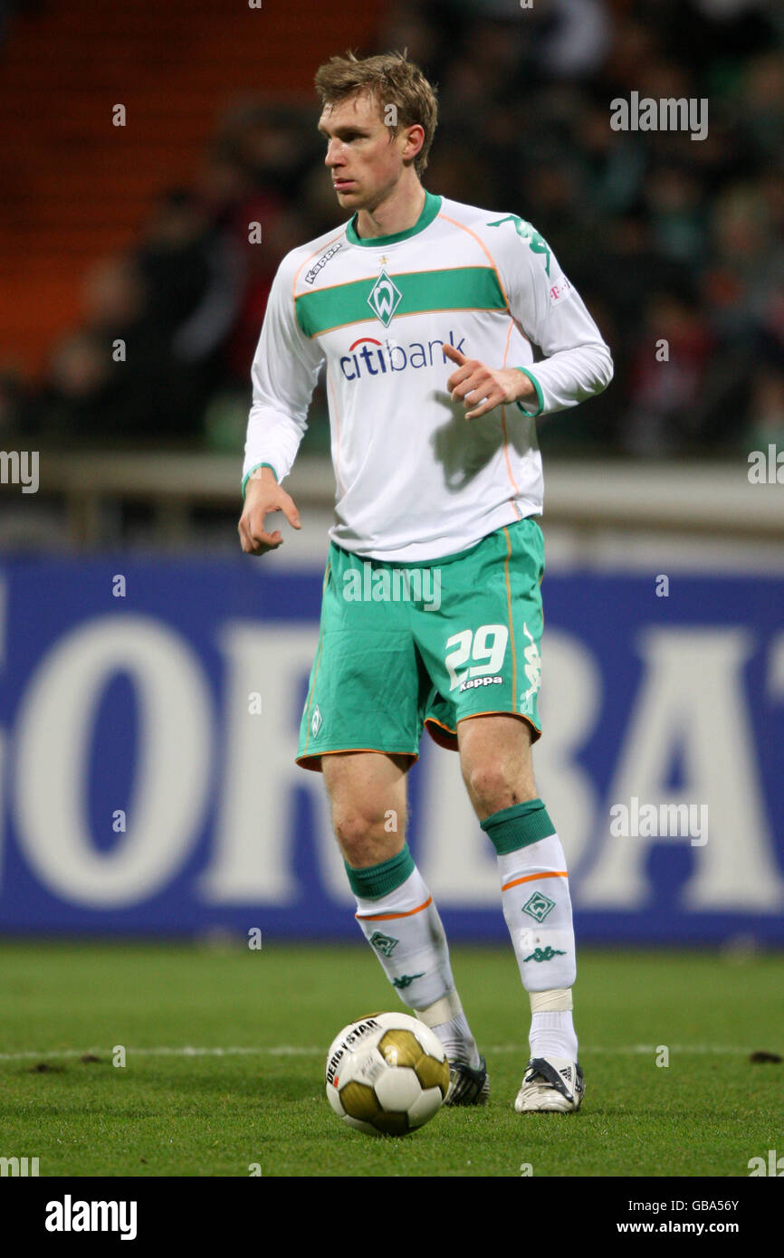 Fußball - deutsche Bundesliga - SV Werder Bremen V FC Koln - Weserstadion Stockfoto