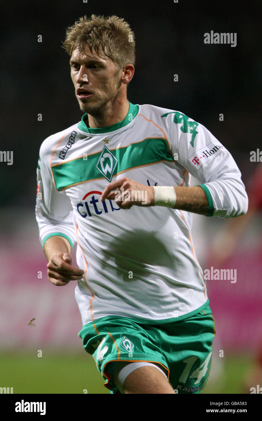 Fußball - deutsche Bundesliga - SV Werder Bremen V FC Koln - Weserstadion Stockfoto