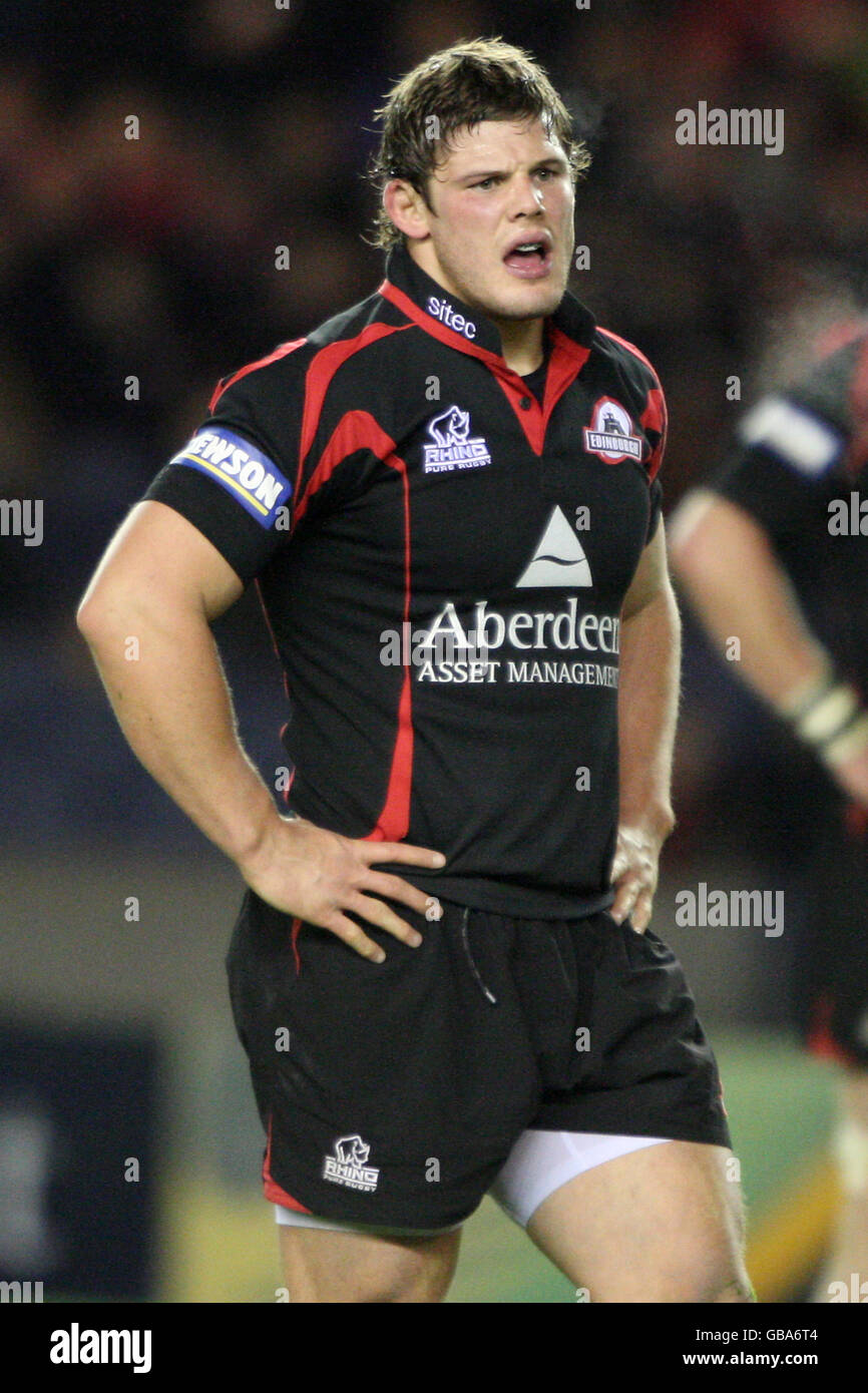 Rugby-Union - Magners League - Edinburgh V Fischadler - Murrayfield Stockfoto