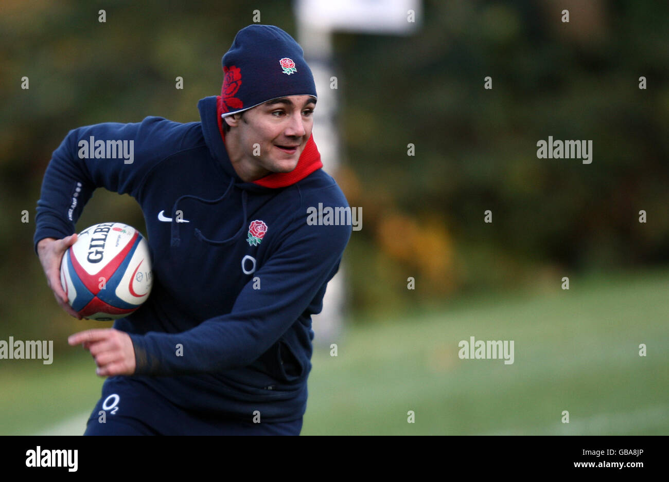 Rugby-Union - England Trainingseinheit - Pennyhill Park Stockfoto