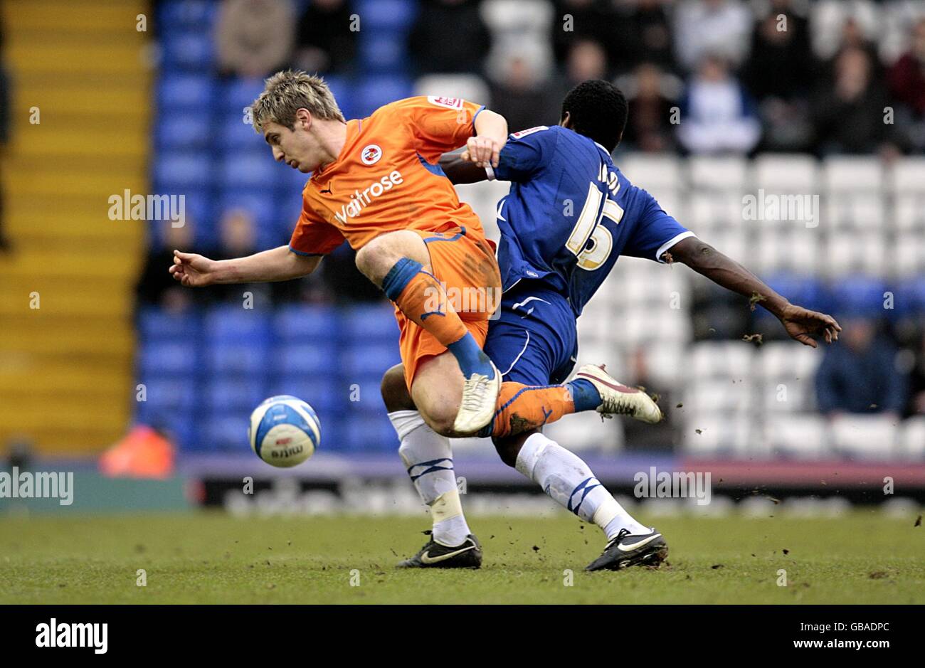 Fußball - Coca-Cola Football League Championship - Birmingham City V Reading - St. Andrews Stadium Stockfoto