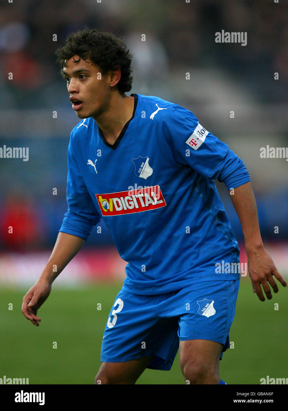 Fußball - Deutsche Bundesliga - TSG 1899 Hoffenheim / DSC Arminia Bielefeld - Carl-Benz Stadion. Carlos Eduardo, TSG 1899 Hoffenheim Stockfoto