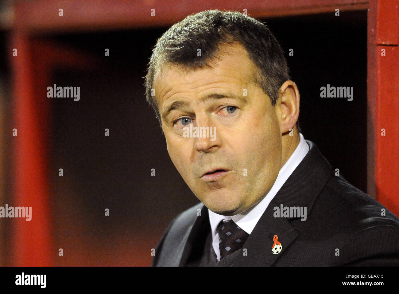 Fußball - Pokal - zweite Runde Replay - Kettering Town V Notts County - Rockingham Road Stockfoto