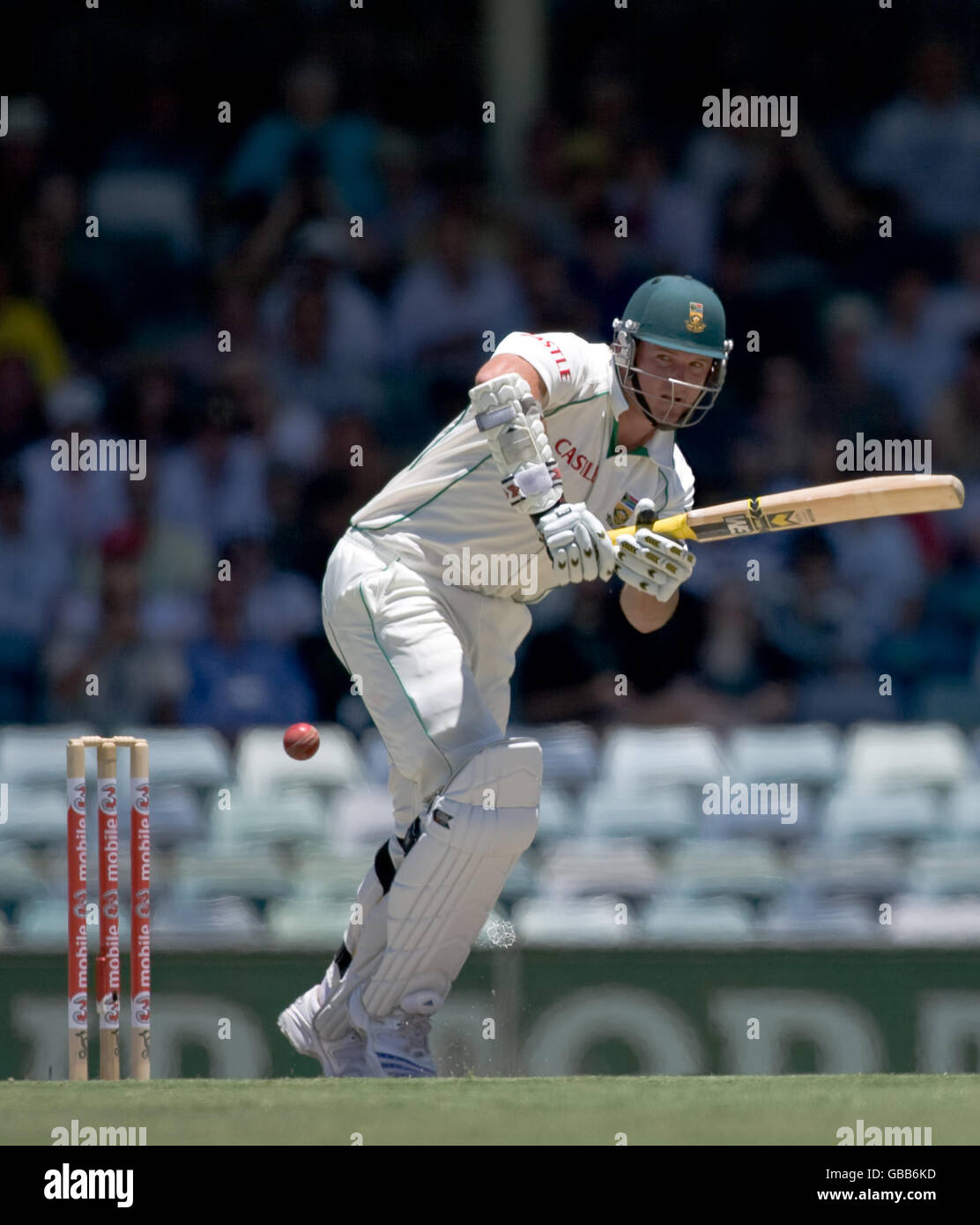 Cricket - mobile 3er - erster Test - Australien V Südafrika - WACA - zweiter Tag Stockfoto