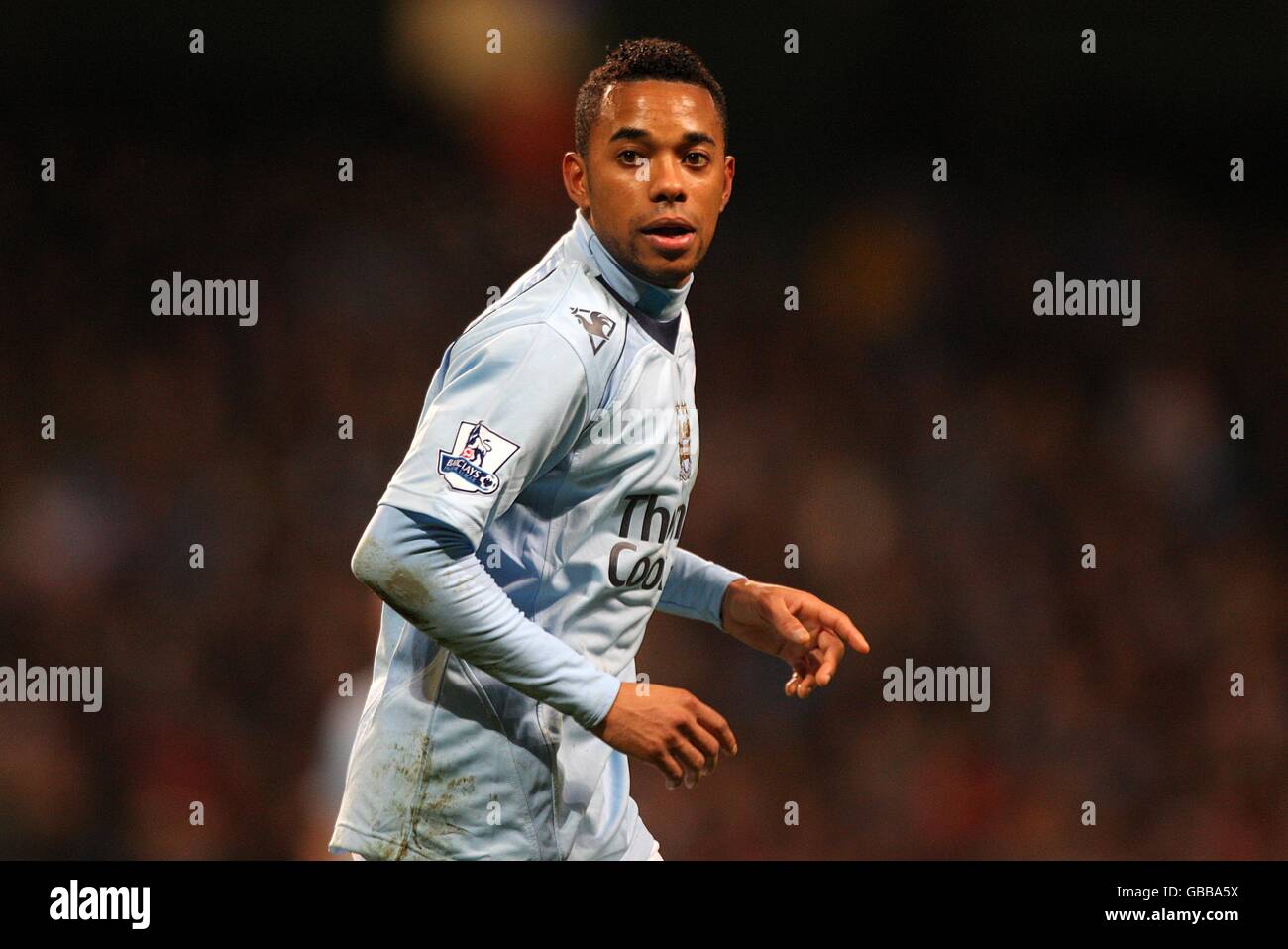 Fußball - Barclays Premier League - Manchester City gegen Hull City - City of Manchester Stadium Stockfoto