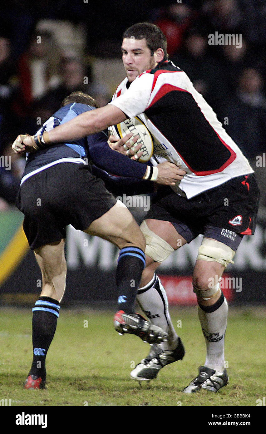 Rugby-Union - Magners League - Glasgow Warriors V Edinburgh Rugby - Firhill Arena Stockfoto