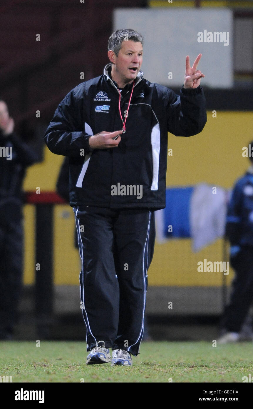 Rugby-Union - Magners League - Glasgow Warriors V Newport Gwent Dragons - Firhill Arena Stockfoto