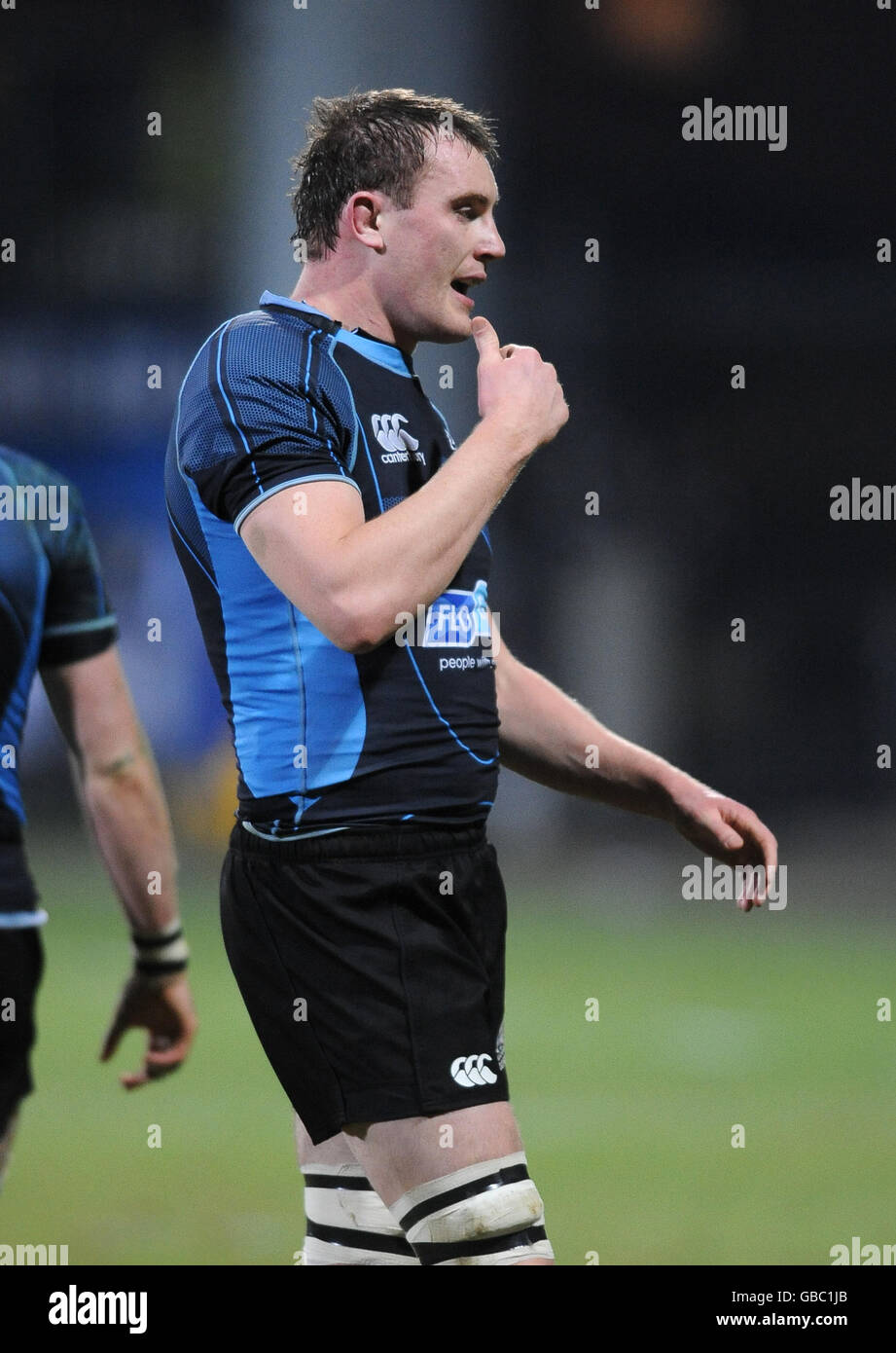 Rugby-Union - Magners League - Glasgow Warriors V Newport Gwent Dragons - Firhill Arena Stockfoto