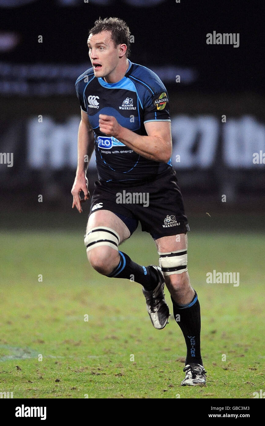 Rugby-Union - Magners League - Glasgow Warriors V Newport Gwent Dragons - Firhill Arena Stockfoto