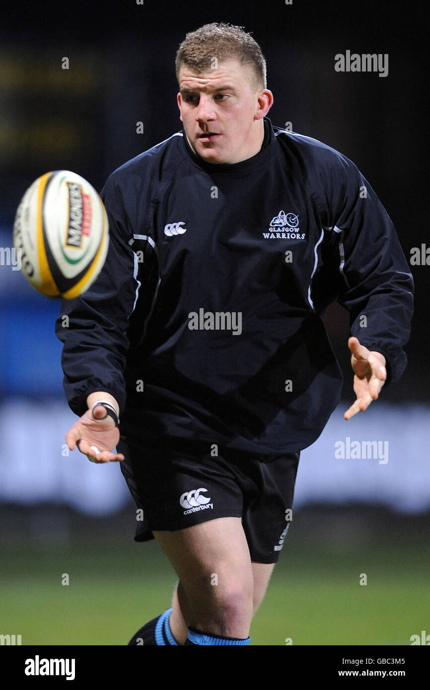 Rugby-Union - Magners League - Glasgow Warriors V Newport Gwent Dragons - Firhill Arena Stockfoto
