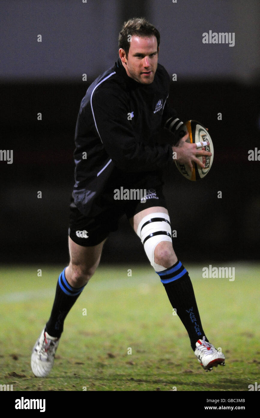 Rugby-Union - Magners League - Glasgow Warriors V Newport Gwent Dragons - Firhill Arena Stockfoto