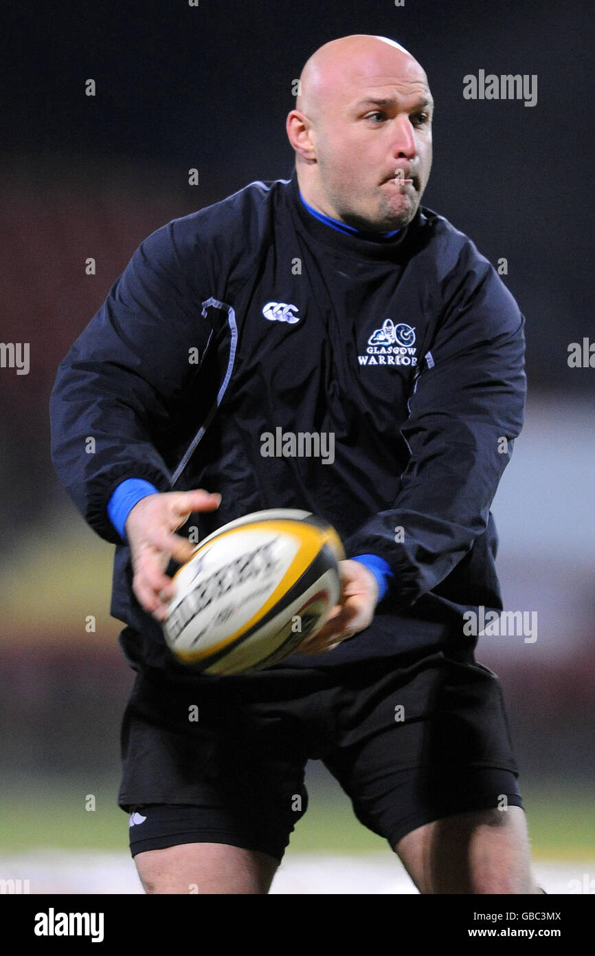 Rugby-Union - Magners League - Glasgow Warriors V Newport Gwent Dragons - Firhill Arena Stockfoto