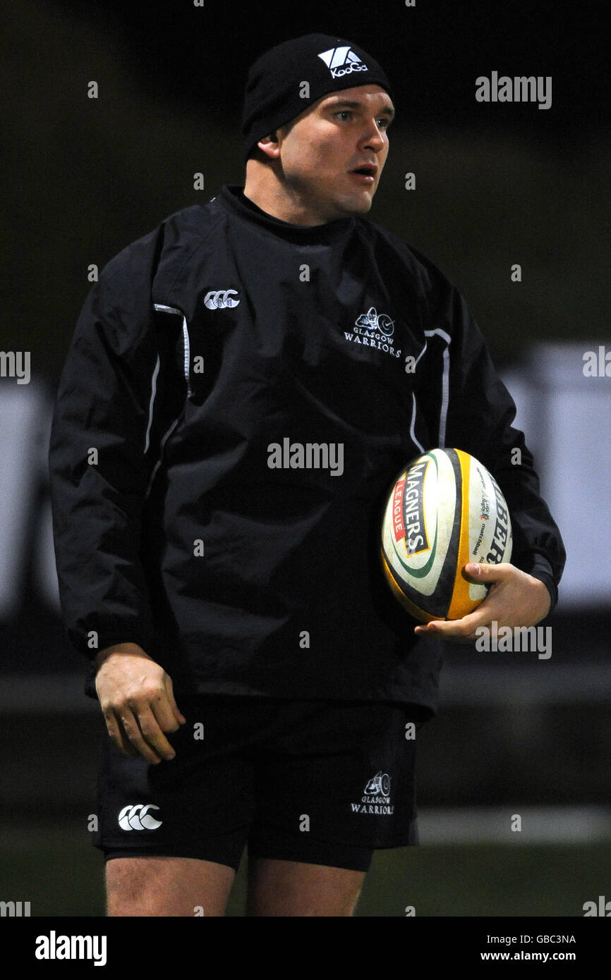 Rugby-Union - Magners League - Glasgow Warriors V Newport Gwent Dragons - Firhill Arena Stockfoto