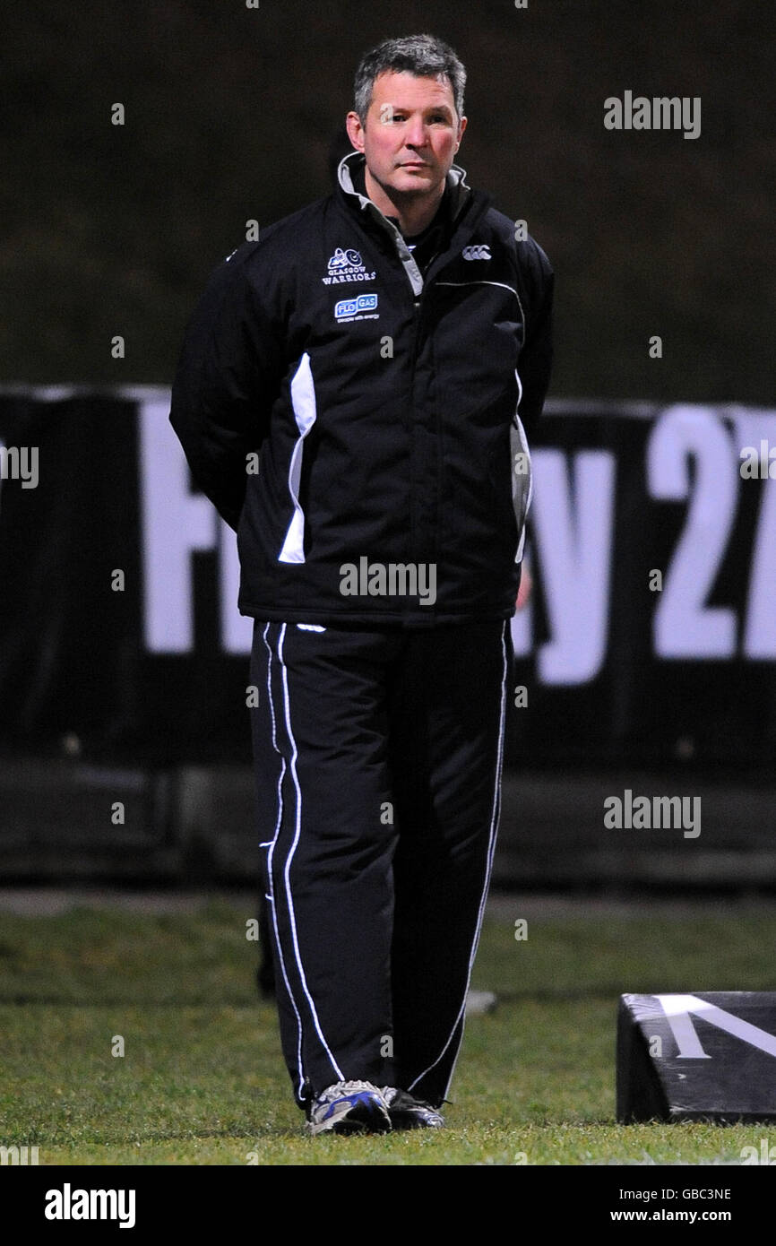 Rugby-Union - Magners League - Glasgow Warriors V Newport Gwent Dragons - Firhill Arena Stockfoto