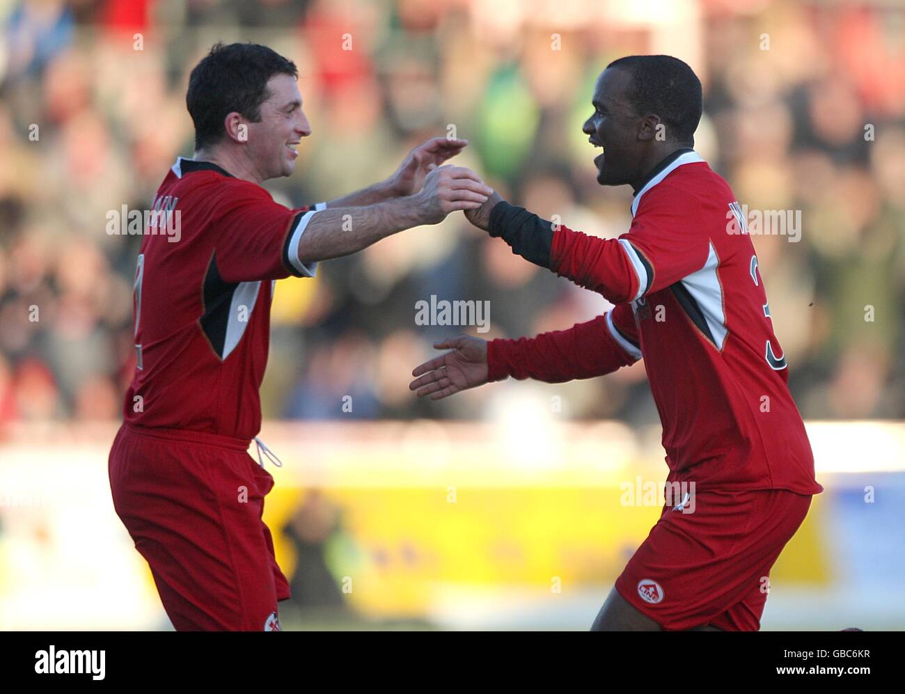 Fußball - Pokal - 4. Runde - Kettering Town gegen Fulham - Rockingham Road Stockfoto