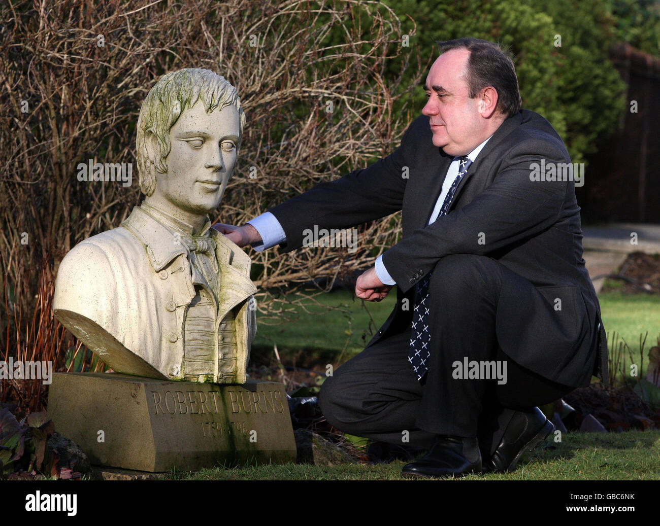 250. Geburtstag von Robert Burns Stockfoto