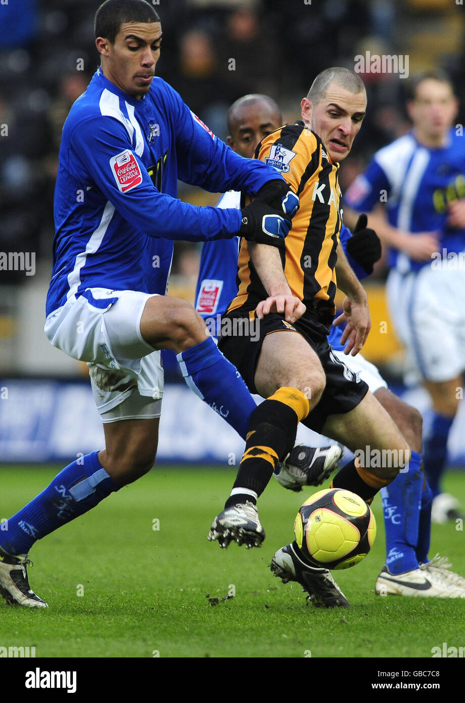 Fußball - Pokal - 4. Runde - Hull City V Millwall - KC Stadium Stockfoto