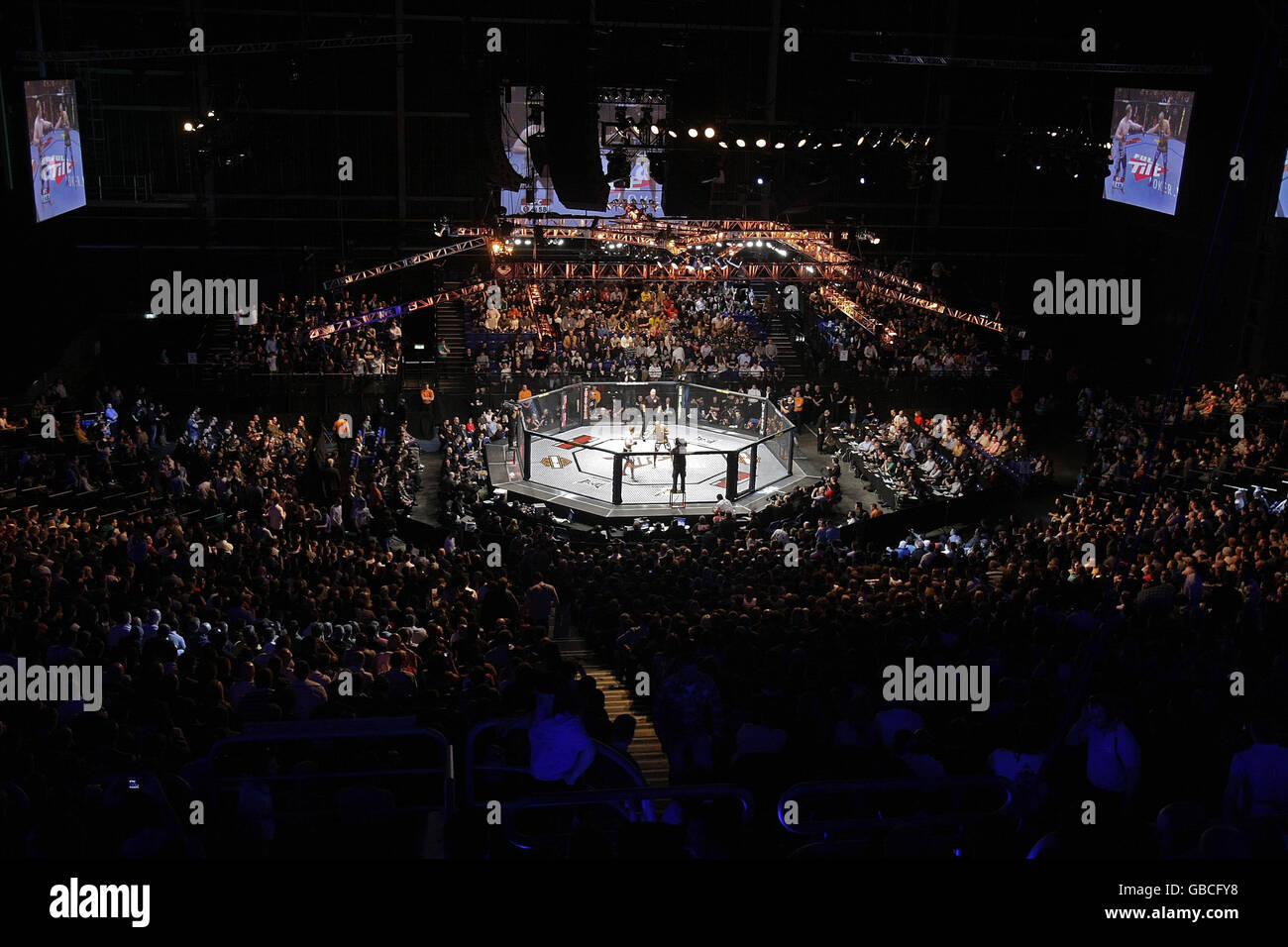 Sport - Ultimate Fighting Championship - die O2-Arena Stockfoto