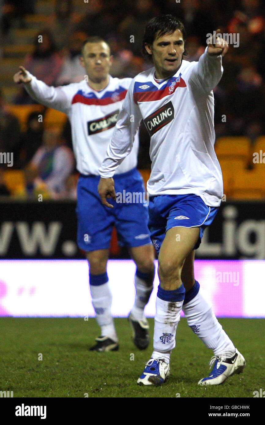 Fußball - Heimkehr - 4. Runde - Scottish Cup St Johnstone V Rangers - McDiarmid Park Stockfoto