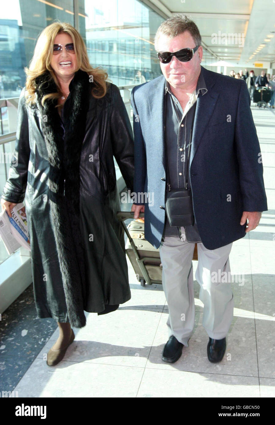 William Shatner in Heathrow - London Stockfoto