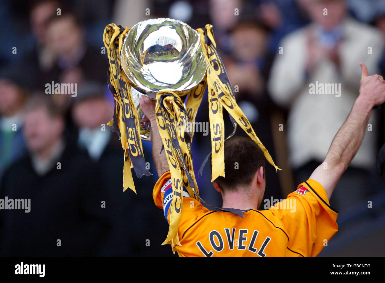 Fußball - CIS Insurance Cup - Final - Hibernian V Livingston Stockfoto