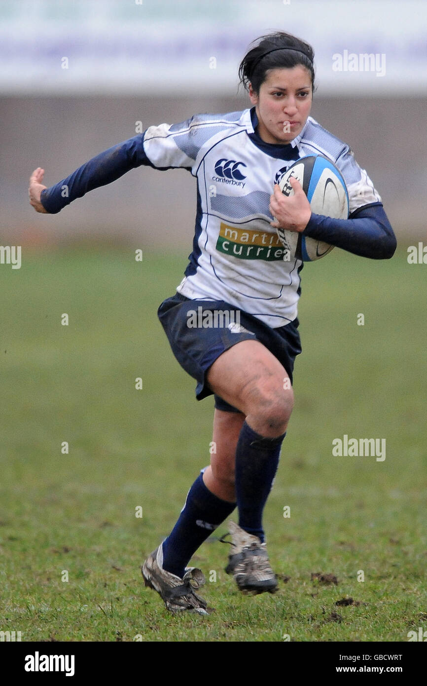 Rugby Union - International Friendly - Schottland / Schweden - Meggetland. Cara D'Silva, Schottland Stockfoto