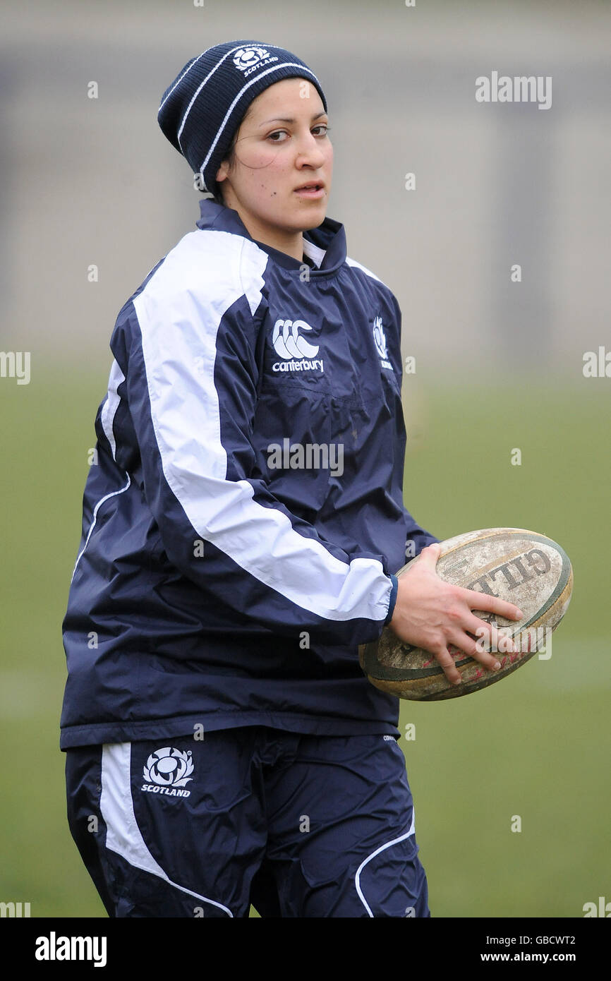 Rugby-Union - internationale Freundschaftsspiele - Schottland V Schweden - Meggetland Stockfoto