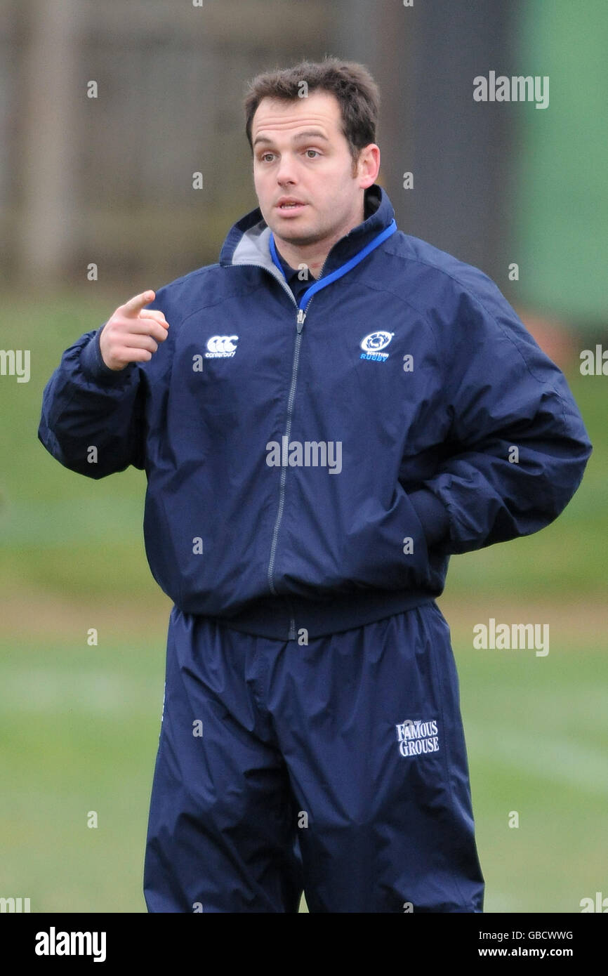 Rugby-Union - internationale Freundschaftsspiele - Schottland V Schweden - Meggetland Stockfoto