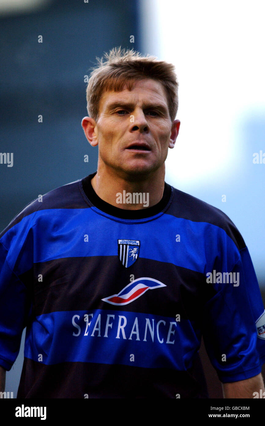 Fußball - AXA FA Cup - vierte Runde - Burnley gegen Gillingham. Andy Hessenthaler, Gillingham-Spieler/Manager Stockfoto