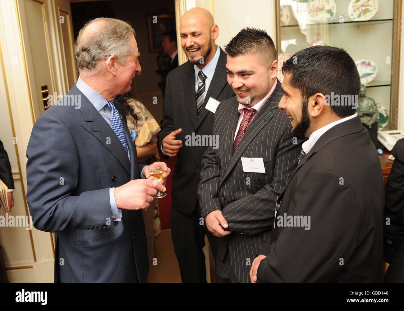 Prince Of Wales Gastgeber Empfang Stockfoto