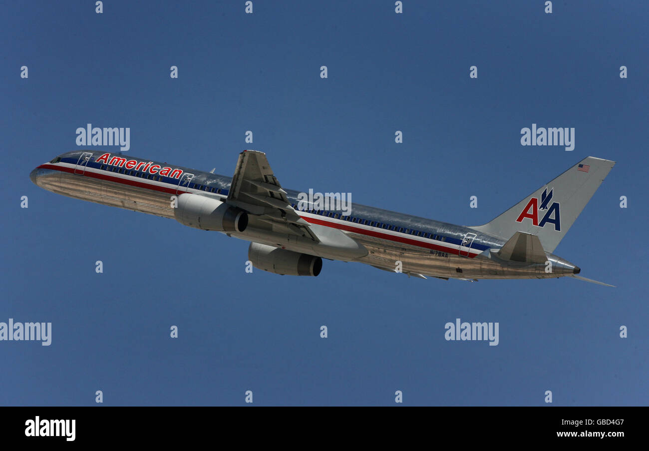 General-Lager - amerikanische Luftfahrt - Las Vegas Airport Stockfoto